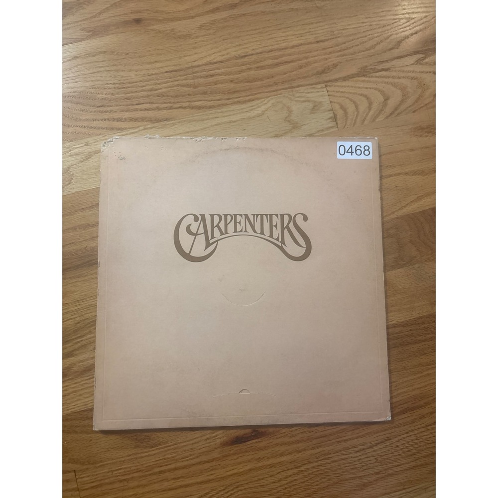 Carpenters‎ Vinyl LP Album 12" Tan Good Self-Titled 1971 SP-3502 Soft Rock Pop
